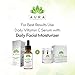 Vitamin C Serum for Face - Dark Spot Corrector for Face by Aura Organics - Anti Aging Serum with Hyaluronic Acid, Niacinamide, Vitamin E, Ferulic Acid & Aloe. Great for Day and Night!