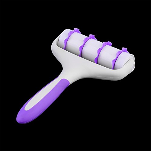 Roll Cake Fondant Strip Ribbon Cutter Sugar Cake Decorating Tools Plastic Cake Rolling Pin Embosser Roller Set Baking Tools