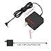 UL Listed AC Charger Fit for Asus X202E X202 X201E X201 Laptop 7.5Ft Portable Power Supply Adapter Cord