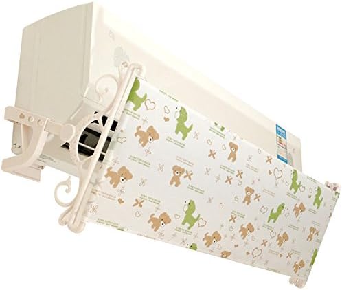 Crewell Air Conditioner Wind Shield Retractable Deflectors Baffle Comfortable Anti Direct Blowing