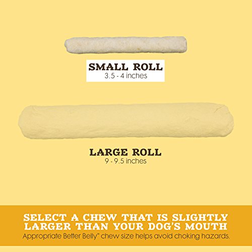 Better Belly Highly Digestible Rawhide Dental Chews, Treat Your Dog to