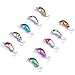 Aorace Fishing Topwater Lures Swimbait Fishing Bait 3D Fishing Eyes Popper Crankbait Vibe Sinking Lure for Bass Trout Walleye Redfish