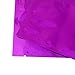 100x Premium Purple/Rose Mylar Foil Open Top Bags (7cm x 10cm)