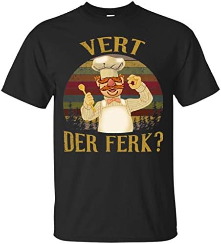 Vert Der Ferk Swedish Chef Retro Vintage Unisex T-Shirt