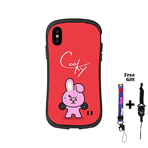Cooky Bts Iphone Cell Phone Case Bt21 Chimmy Shooky Back