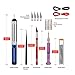 Soldering Irons with Digital Clamp Multimeter,Pancellent 60W Adjustable Temperature Welding Tool,5-in-1 Screwdrivers,5pcs Soldering Iron Tips,Solder Sucker,Wire Cutter,Tweezers,Soldering Iron Stand