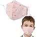 Kids Cotton Mouth Mask Adjustable Anti Dust Mouth Mask,Kids Cotton Face Mask Reusable Mask Anime Face Mask Washable Mask Cute Dustproof Mask for Camping Outdoors for Kids Toddlers Teens Children,Pink