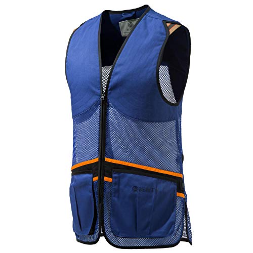 Beretta Full Mesh Vest-Beretta Blue