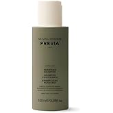 PREVIA Purifying Shampoo for Scalp Health | Purifying & Detoxifying | Nourishing Formula | Vegan & Sulfate-Free | 3.38 oz