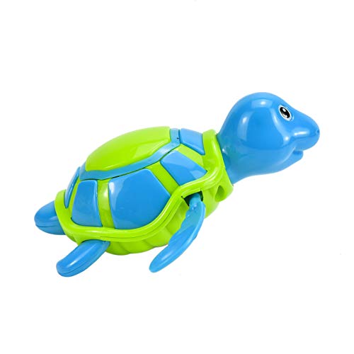 AQUEENLY 6 Pack Bath Swimming Turtle Toy, Wind Up Bath Toys for Toddlers Baby, Pool Bathtub Water Toy Turtle for Boys Girls