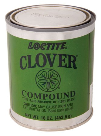 1200 Grit, 7-A Grade, Greased Based, Silicon Carbate, Loctite Clover Lapping Compound (1 Each)