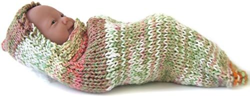 KSS Handmade Natural Baby Cocoon with a Hood 0 - 3 Months