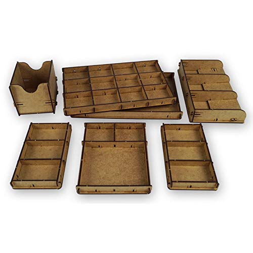 docsmagic.de Organizer Insert for Betrayal at House on the Hill 2nd + Widow Walk Box - Einsatz