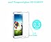 MXX Shatterproof HD Clarity Tempered Glass Screen Protector for Samsung Galaxy S4, Pack of 1 (Retail Packaging)