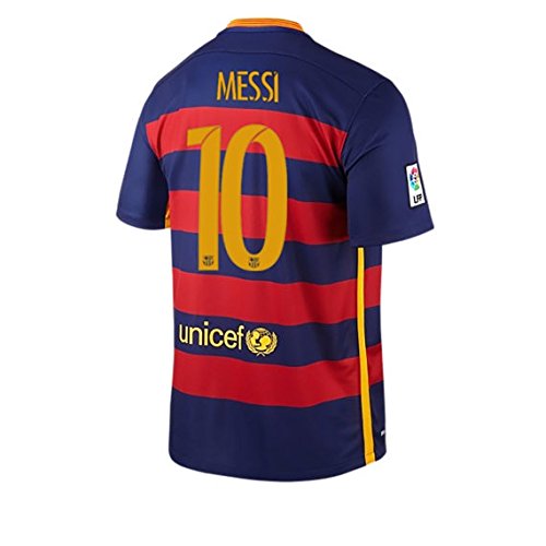 Barcelona Messi 10 Home Soccer Jersey Kids Size YS YM YL (Youth Large