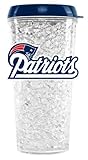 NFL New England Patriots Crystal Tumbler
