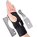 EXski Wrist Brace for Carpal Tunnel, Night Sleep Wrist Support Brace with Removable Metal Splints Left Hand Large