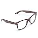 WearMe Pro - Vintage Inspired Classic Wood Print Nerd Wayfarers Clear Lens Glasses
