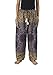Lannaclothesdesign Women's Rose Drawstring Tassel Loose Fit Harem Style Pants Regular Brown