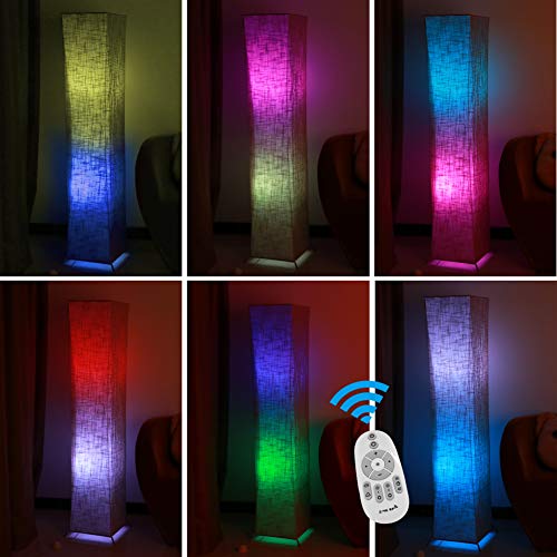 フロアランプ Square 直筒形 北欧 照明 Led 和風 スタンド132x26cm