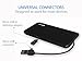 Limm Portable Charger 4000mAh - Power Bank Charges iPhones(5 and Newer), Samsung Phones, iPads, Tablets, Cameras,Etc - Ultra Thin & Light Universal Battery Pack - BONUS Micro USB to Lightning Adapter