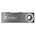 MintCell Ledger Nano S - Cryptocurrency Hardware Wallet Magnetic USB Cable and Cable Tie