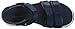 Skechers Cali Women's D'Lites-Fresh Catch Wedge Sandal,Navy,8 M US