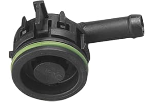 KACEPAR 04E103175/04E-103-175, Crankcase Breather Hose Check Vent Valve, Compatible with Audi A1 A3 Q2 Q3 Compatible with Jetta Compatible with Passa Compatible with Tiguan