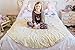 Comfort Food Creations Burrito Wrap Novelty Blanket - Perfectly Round Tortilla Throw (5' Diameter)