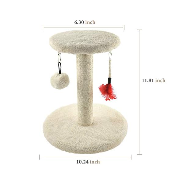 Zubita-Cat-Tree-Tower-Cat-Scratcher-Kitty-Furniture-Scratching-Post-Climber-House-Cat-Play-Tower-Activity-Centre-for-Playing-Relaxing-and-Sleeping Zubita Cat Tree Tower, Cat Scratcher Kitty Furniture Scratching Post Climber House Cat Play Tower Activity Centre for…