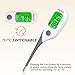 Thermometer for Fever, Fast Reading Waterproof Digital Oral Thermometer with Fever Indicator, Best Accurate LCD Rectal Armpit Thermometer for Baby Kids and Adults