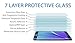 Voxkin VK Premium Quality Tempered Glass Screen Protector for Samsung Galaxy Note 5 - Top Invisible Protective Glass - Scratch Free, Perfect Fit & Anti Bubble - Crystal Clear HD Display