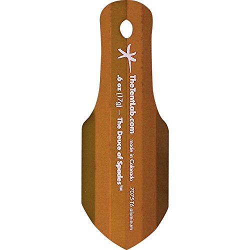 The Deuce Ultralight .6oz Backpacking potty Trowel gold - Thumbnail 6