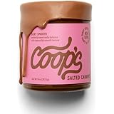 Coop's Salted Caramel Sauce: Silky Smooth, Premium, All Natural, Handcrafted, Gluten Free, Ice Cream Toppings, Desserts, 10 O