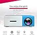 Mini Video Projector – XINKSD YG300 Portable Full Color LED LCD Video Projector for Children Present, Video TV Movie, Party Game, Outdoor Entertainment with HDMI USB AV Interfaces and Remote Controlthumb 3