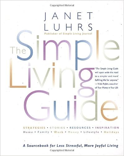 The Simple Living Guide Book Cover