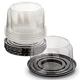 MT Products PET Plastic Cake Container with Clear