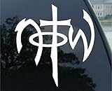 NOTW - Not of this world - Christian decal sticker (4
