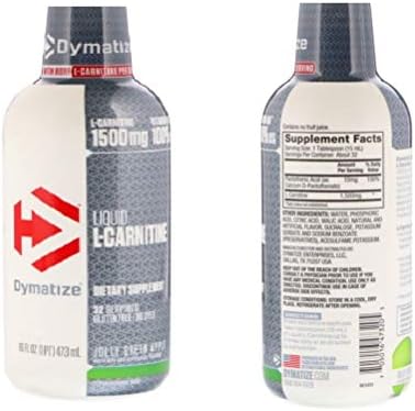 Dymatize L-Carnitine Liquid 473ml, 32 servings, Jolly Green Apple price in  UAE | Amazon UAE | kanbkam