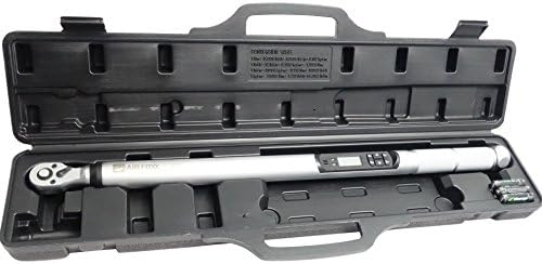 Air Foxx AFZ-TQD0203 3/8-Inch Drive Digital Torque Wrench, 20-200-Feet Pound