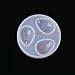 Hacloser Water Drop Molds with Hole + Black Rope Cord for Resin DIY Gem Mold Resin Casing Craft Pendant Jewelry Making Tool