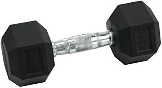 SYXX Simple Mini Hexagonal Environmental Dumbbell, Training Fitness Equipment Dumbbell Adult Single, Yoga Sports Home Sports Fitness Equipment, Men's Fitness Equipment (Color : 5KG)
