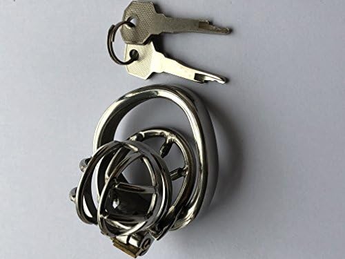 Short Male Chaseti-ty Device with 50mm Rings B73-1-50mm