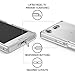 Ringke Fusion Compatible with Sony Xperia XZ1 Compact Phone Case Crystal Clear Minimalist Transparent PC Back TPU Bumper Drop Protection Scratch Resistant Natural Shape Protective Cover - Clear