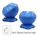 SCOPOW Night Light Lamp Aurora Projector and Speaker Colorful Decorator Cycling Mood Light Atmosphere Projector for Baby Children Teen Child Christmas Nursery Bedroom (Blue)