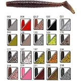 ゲーリーヤマモト レッグワーム2.5” 020ブラック(ソリッド)