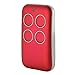 XCSOURCE Universal Gate and Garage Door Remote with Intellicode Security Technology, Controls Up To 4 Garage Door Openers - Compatible with Genie Garage Door Openers 4-Button RED