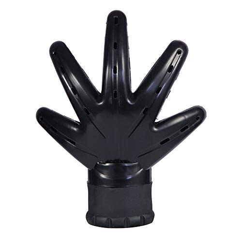 RONSHIN Black Hair Dryer Diffuser Hand Shape Curly Hair Styling Tools Barber Hairstyling Accessories - Thumbnail 4