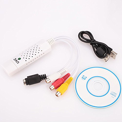 Cewaal USB 2.0 Video TV Tuner DVD AV Capture Card Converter Adapter for Win7 Win8