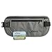 Orbisey Travel Adventure Hidden Waist Money Belt Water-Resistant for Passport, Credit Cards, Phone, Documents One-Size Fits All (Gray)